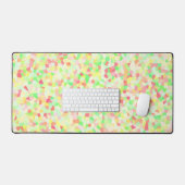 Eigenzinnige Groovy Kleurrijke Maximalist Sprinkle Bureaumat (Keyboard & Muis)