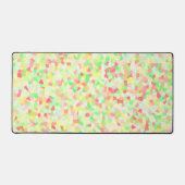 Eigenzinnige Groovy Kleurrijke Maximalist Sprinkle Bureaumat (Voorkant)