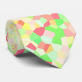 Eigenzinnige Groovy Kleurrijke Maximalist Sprinkle Stropdas (Opgerold)
