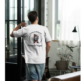 eigenzinnige haai in het Schotse Tartan | Grappig  T-shirt