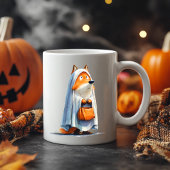 Eigenzinnige Halloween Fox Koffiemok