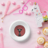 Eigenzinnige Halloween Hond Papier Party Bowl Papieren Kommen (Feest)