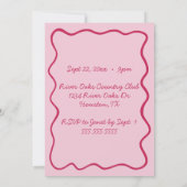 eigenzinnige hand getrokken golvende grens foto ve kaart (Achterkant)