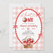 Eigenzinnige Hand Getrokken Illustratie Apple 1e V Kaart (Voorkant)