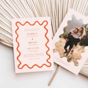 Eigenzinnige Hand getrokken lijn Sinaasappel bruil Kaart