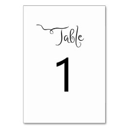 Eigenzinnige handgeschreven bruiloft kaart