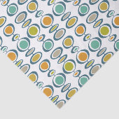 Eigenzinnige Hangende Cirkels Retro Mid Century Ke Tissuepapier (Detail)