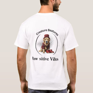 Eigenzinnige hond in het Schotse Tartan   Grappig  T-shirt