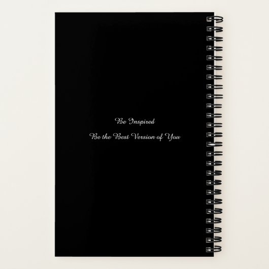 Eigenzinnige Jester en Poppenkoning Roze Blauw Notitieboek (Achterkant)