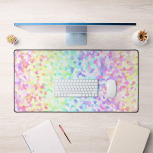 Eigenzinnige Kleurrijke Groovy Rainbow Sprinkle Mo Bureaumat