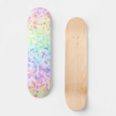 Eigenzinnige Kleurrijke Groovy Rainbow Sprinkle Mo Persoonlijk Skateboard (Voorkant)