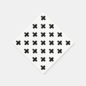 Eigenzinnige kruisen servetten (Hoek)