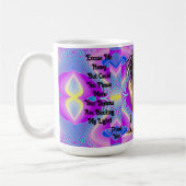 Eigenzinnige Lady Tattoos & Wijn Light Mok (Links)