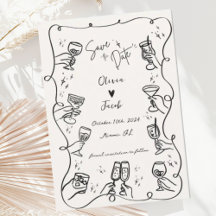 Eigenzinnige Leuke Hand getrokken Squiggle Scribbl