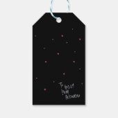 Eigenzinnige Llama Gelukkige Valentijnsdag | Mijnp Cadeaulabel (Achterkant)