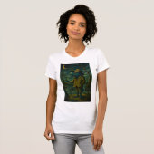 Eigenzinnige Louisiana Bayou Fish dude T-shirt (Voorkant volledig)
