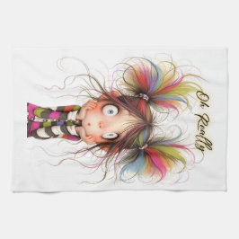 Eigenzinnige Meisje Oh Echt Keuken Handdoeken