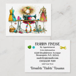 Eigenzinnige naaikleermaker visitekaartje