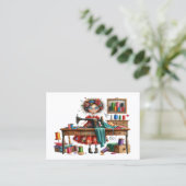 Eigenzinnige naaikleermaker visitekaartje (Staand voorkant)