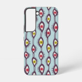 Eigenzinnige ogen Weird Psychedelic Groovy Samsung Galaxy Hoesje (Achterkant)