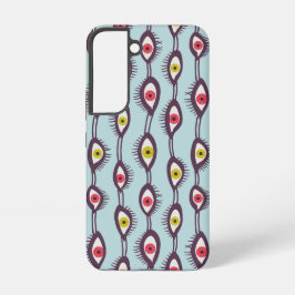 Eigenzinnige ogen Weird Psychedelic Groovy Samsung Galaxy Hoesje