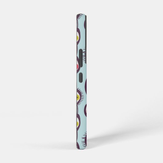 Eigenzinnige ogen Weird Psychedelic Groovy Samsung Galaxy Hoesje (Rechterkant)