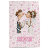 Eigenzinnige Passen getrouwd Gift Bag Funny Waterv Medium Cadeauzakje (Voorkant)