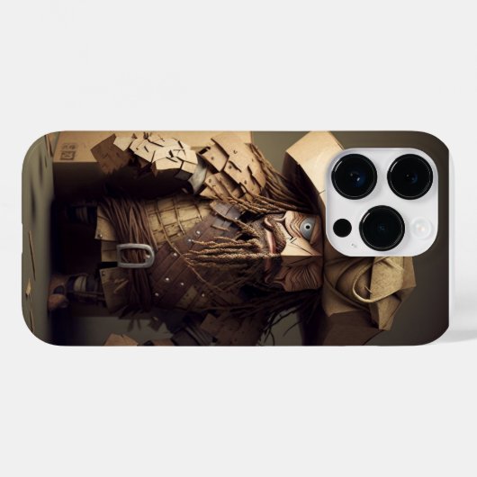 Eigenzinnige piratentelefoonhoesje. Case-Mate iPhone case (Achterkant (horizontaal))