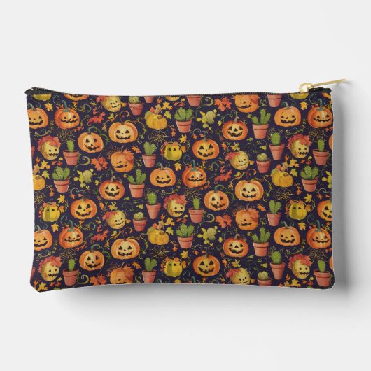 Eigenzinnige Pompoen en Cactus Geïnspireerd (Desig Etui (Achterkant)