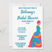 Eigenzinnige Pop Art Hustle Your Bustle Vrijgezell Kaart (Voorkant)