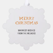 Eigenzinnige Retro Abstracte Kerstboom Mid Century Ornament Kaart (Achterkant)