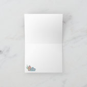 Eigenzinnige Retro Kleurrijke Keuken Thema Geperso Notitiekaartje (Binnen)