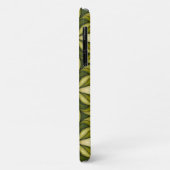 Eigenzinnige roze ogen en groene botanicals patroo Case-Mate iPhone case (Achterkant/links)