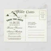 Eigenzinnige Save the Date Briefkaarten (Achterkant)