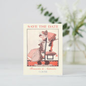 Eigenzinnige Save the Date Briefkaarten (Staand voorkant)
