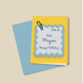 Eigenzinnige Schattigee to do lijst wensen op maat Feestdagen Kaart