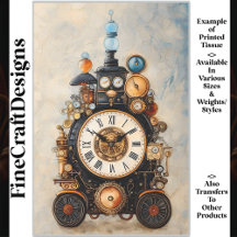 Eigenzinnige Steampunk Clock Gears Levers R3 Decou