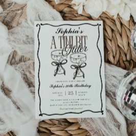 Eigenzinnige Tini bit oudere Espresso Martini verj Kaart