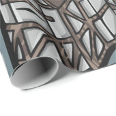 Eigenzinnige Tudor House middeleeuwse architectuur Cadeaupapier (Rol Hoek)