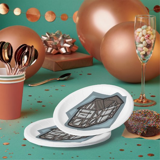 Eigenzinnige Tudor House middeleeuwse architectuur Papieren Bordje