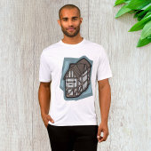 Eigenzinnige Tudor House middeleeuwse architectuur T-shirt