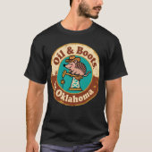 Eigenzinnige Westerne Charm_ Oklahoma Cowboy Armad T-shirt (Voorkant)