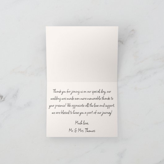 Eigenzinnige Whimsical Hand Getrokken Doodle Schoe Bedankkaart (Binnen)