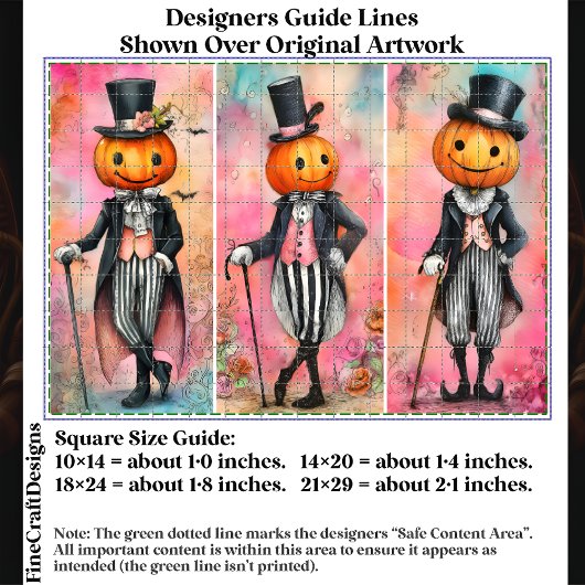 Eigenzinnige Whimsical Pumpkin Mannen, Roze EG3L D Tissuepapier