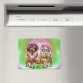 Eigenzinnige wijn dames volwassen magneet (Insitu (Vaatwasser))