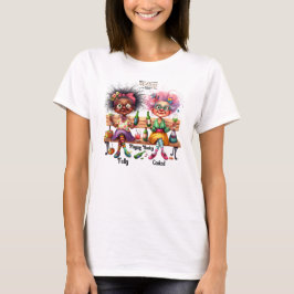 Eigenzinnige wijn dames volwassen T-shirt