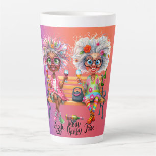 Eigenzinnige Wine Lady Therapy Latte Mok