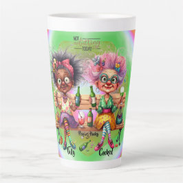 Eigenzinnige Wine Lady Volwassen Latte Mok