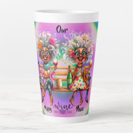 Eigenzinnige Wine Lady Wine Mode Latte Mok