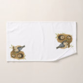 eigenzinnige witborsentouch bad handdoek (Handdoek)